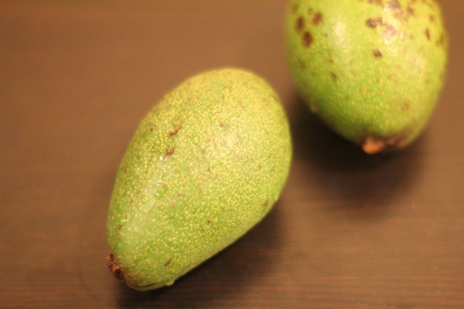 Avocado parathas 