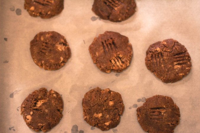 peanut-almond butter cookies 